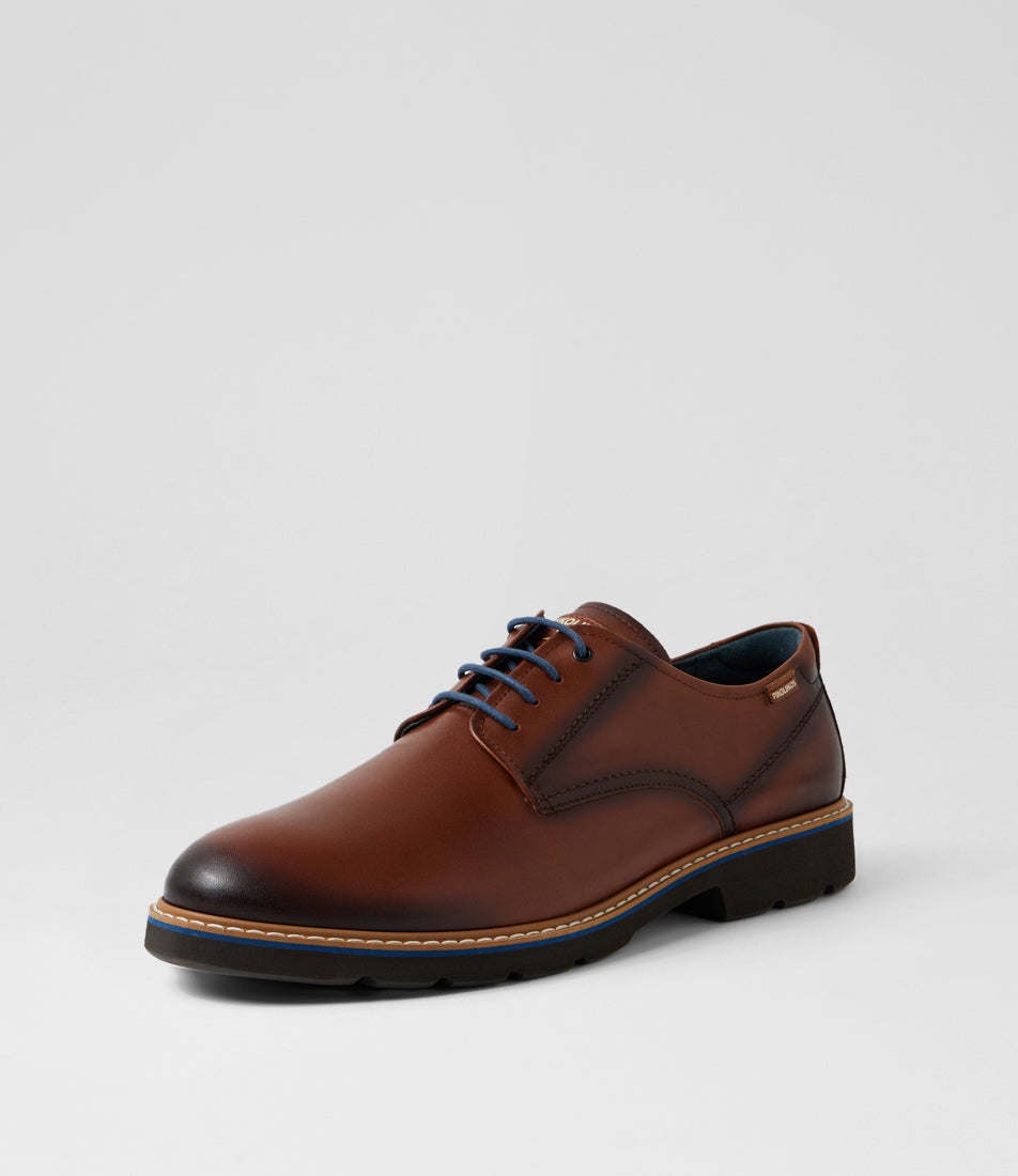 Alarcon 42 Cuero Leather Lace Up Flats