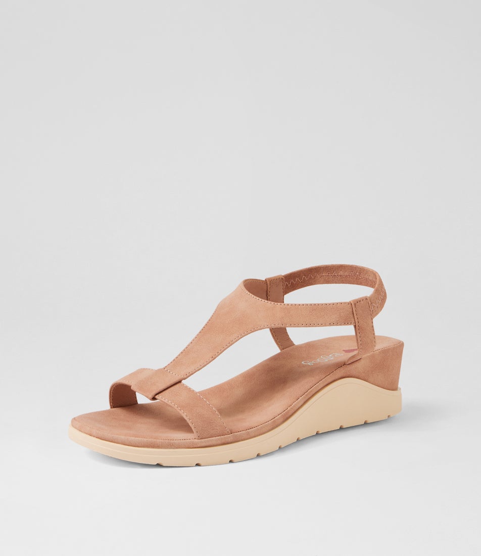Hurno Cafe Nubuck Pu Sandals