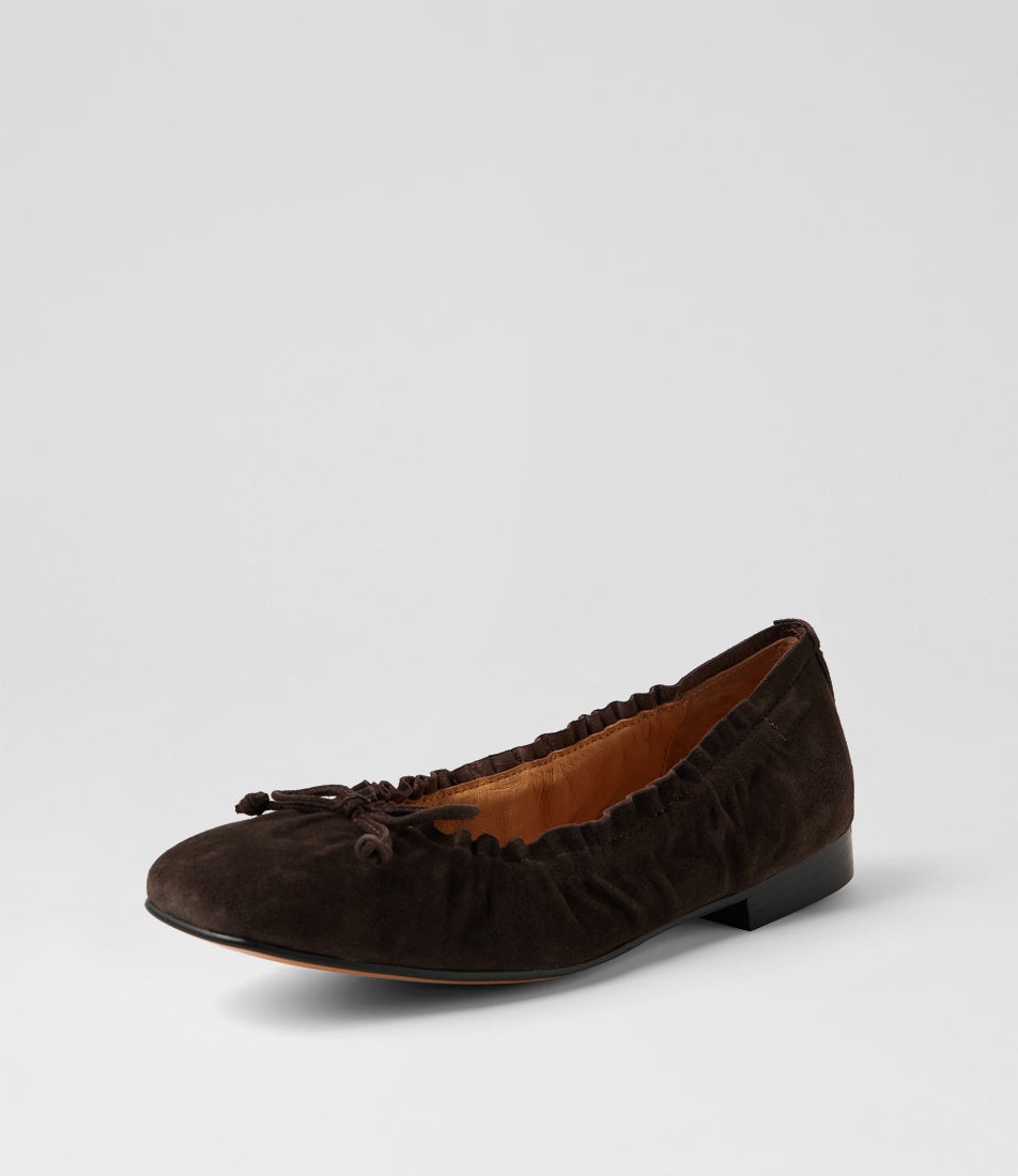 Peppies Choc Suede Ballet Flats Peppies Choc Suede Ballet Flats