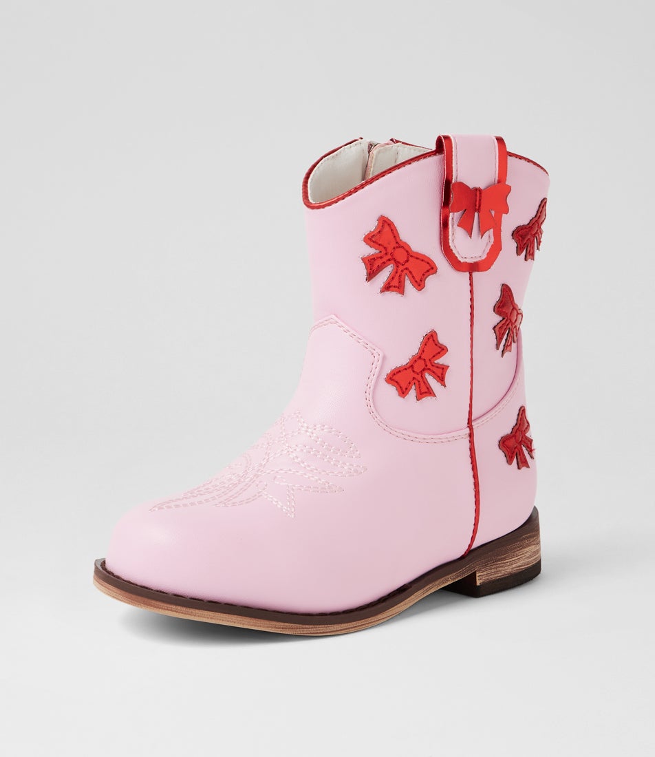 Sadie Boot Toddler Pink Smooth Calf Boots