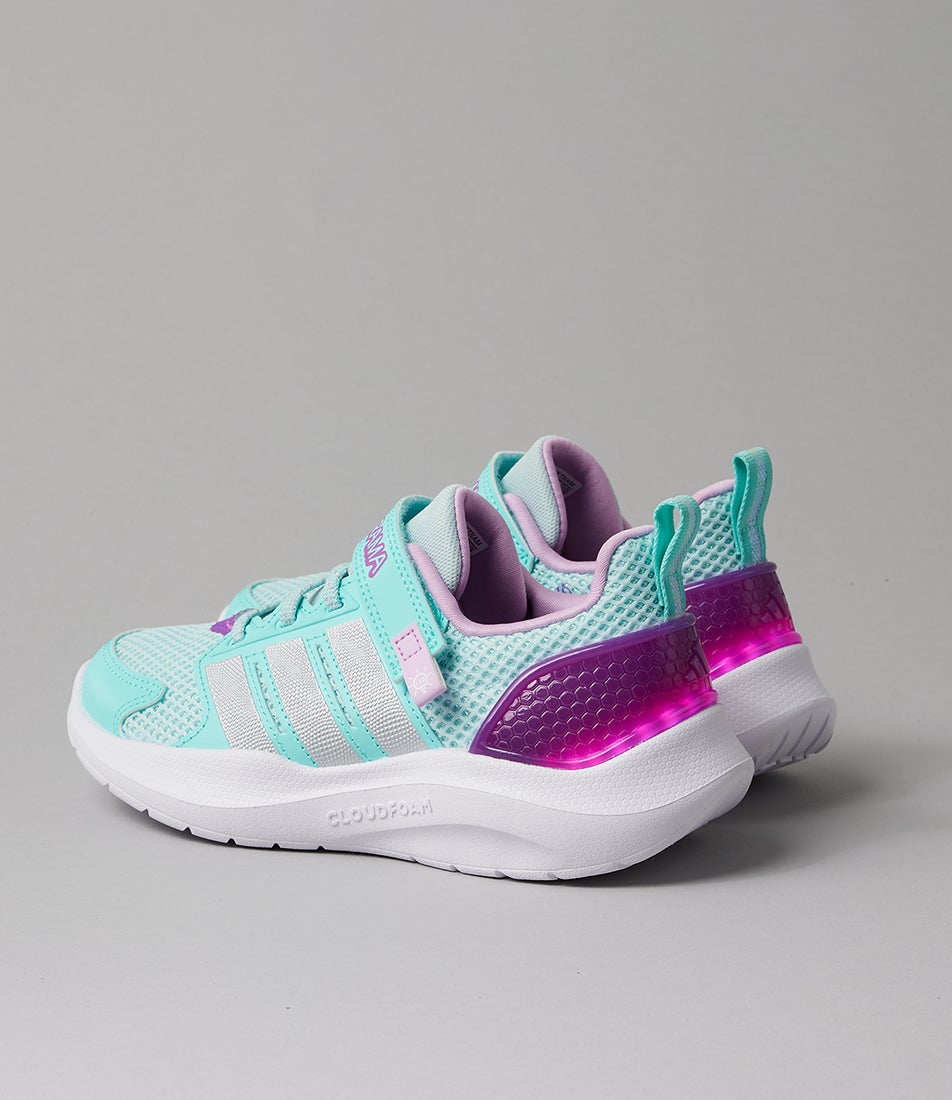 Lightorama Runner Junior Halo Mint Silver Flash Aqua Mesh Sneakers