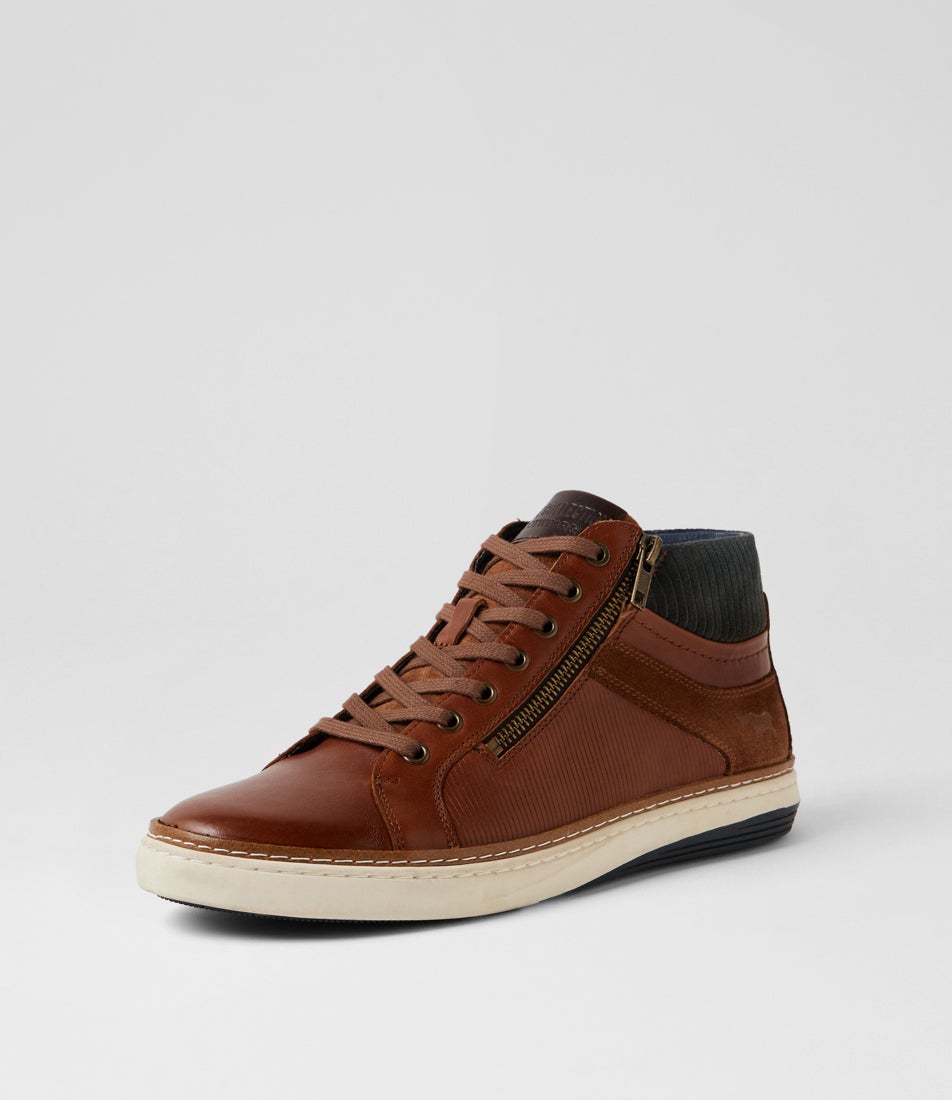 Willow Tan Leather Sneakers