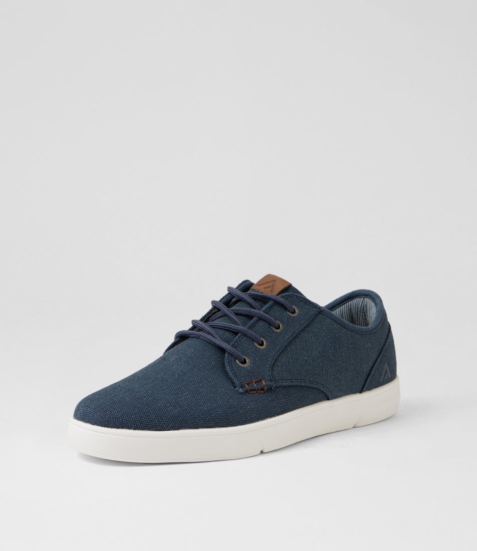 Albatross Mw Dark Navy Canvas Sneakers
