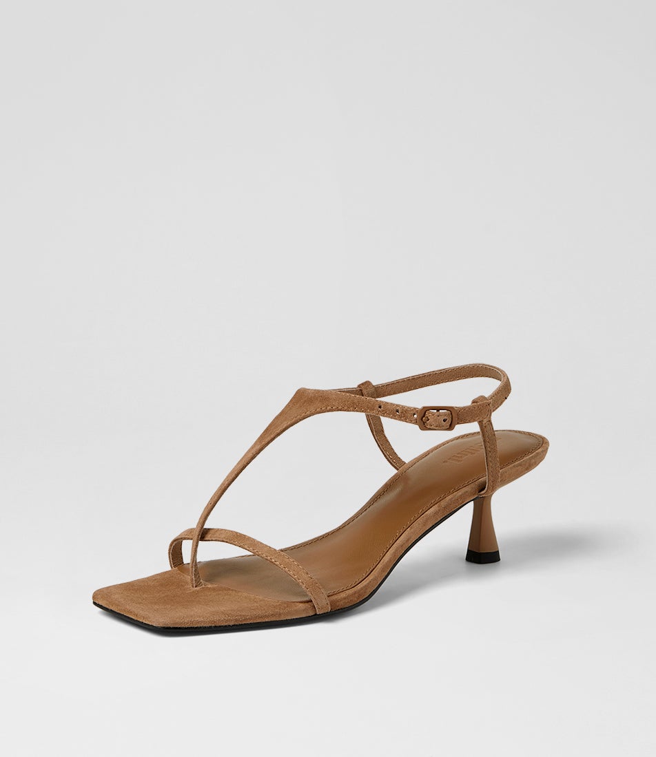 Thriver Tan Suede Sandals