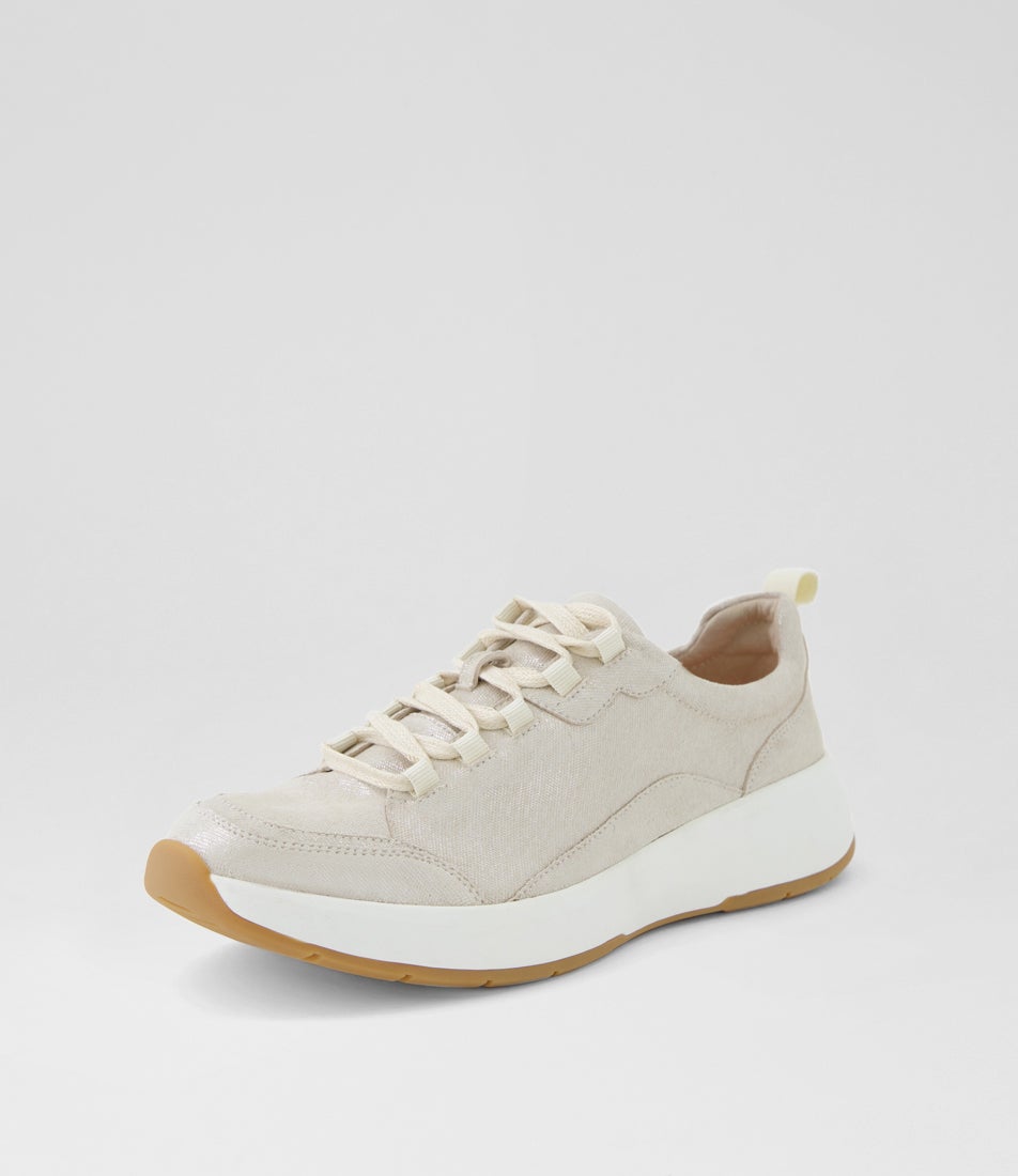 Tru Form Silver Suede Sneakers