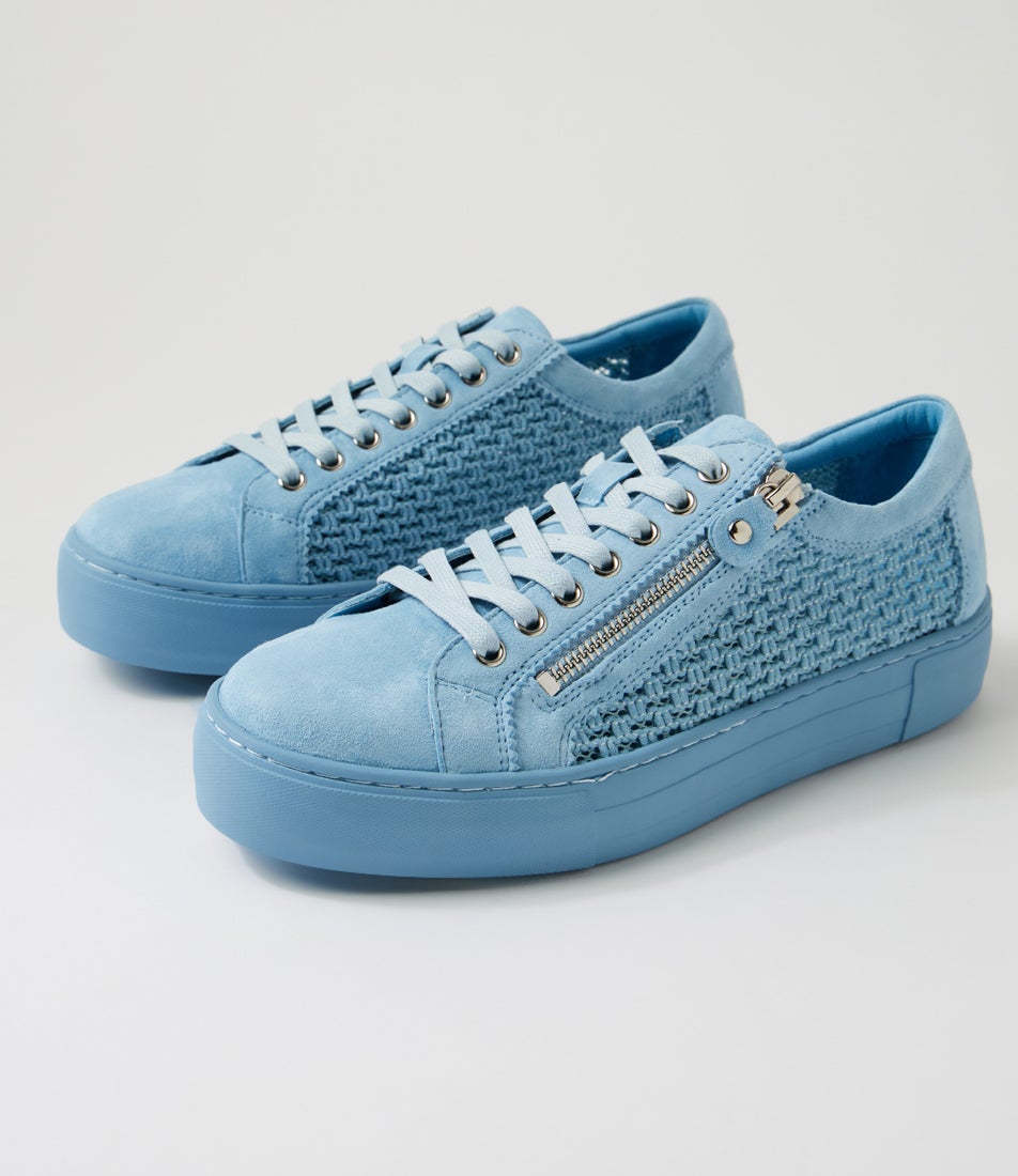 Florise Denim Suede Sneakers