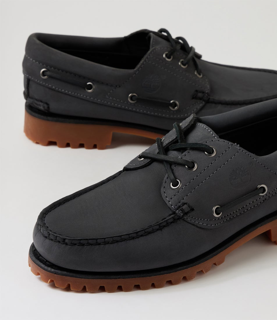 Boat Shoe M Dark Grey Nubuck Boat Shoes