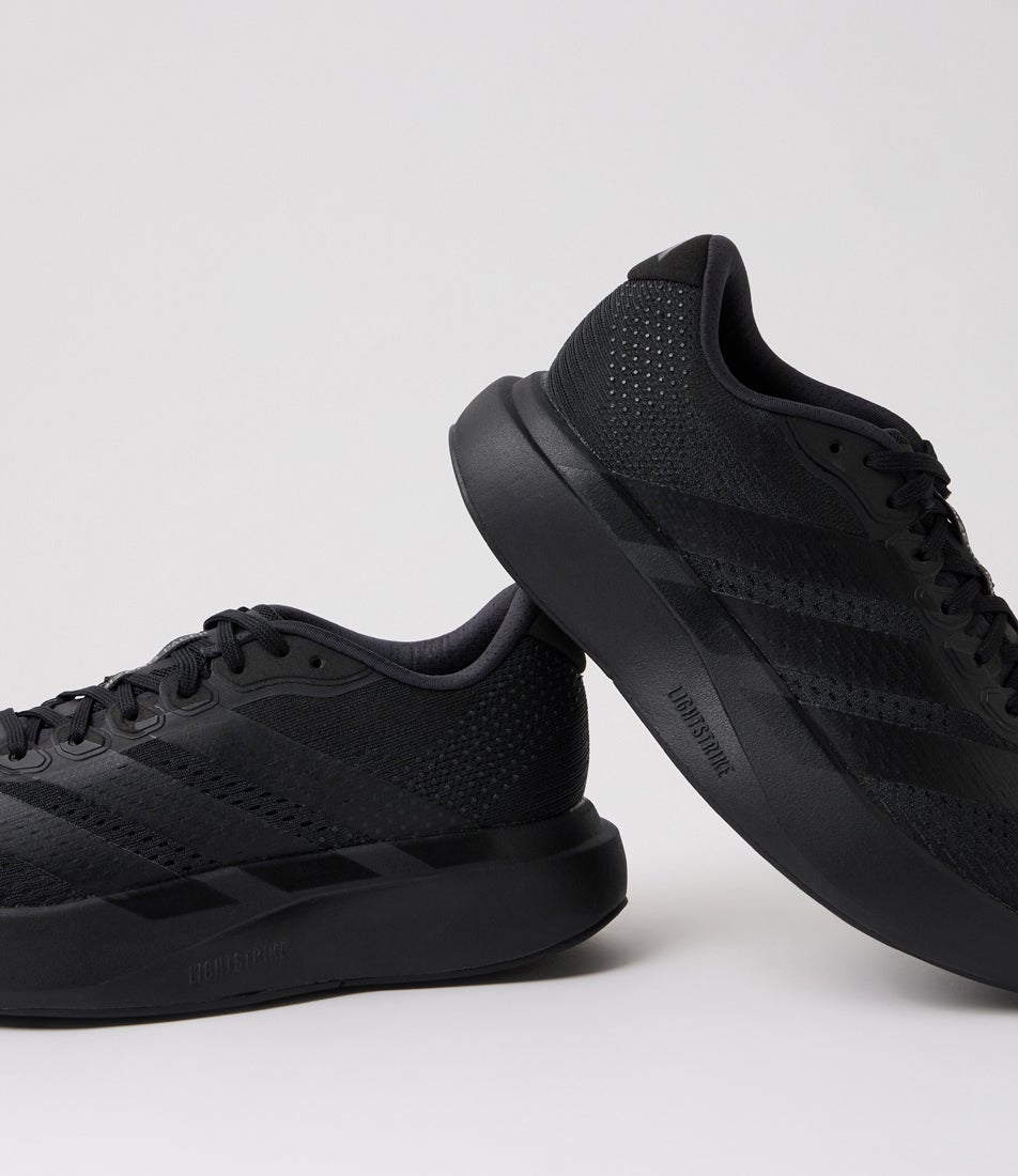 Adizero Pacer M Black Carbon Mesh Sneakers