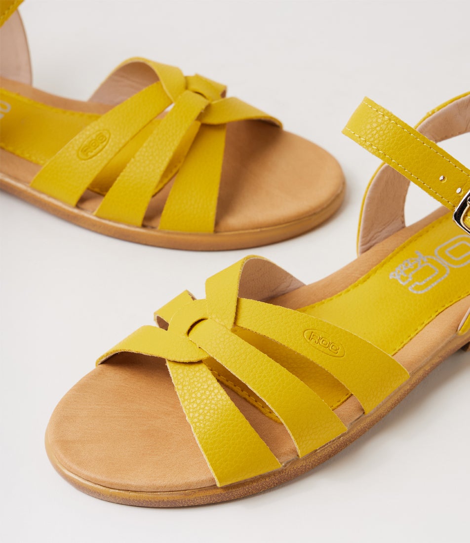 Piper Youth Mustard Sandals