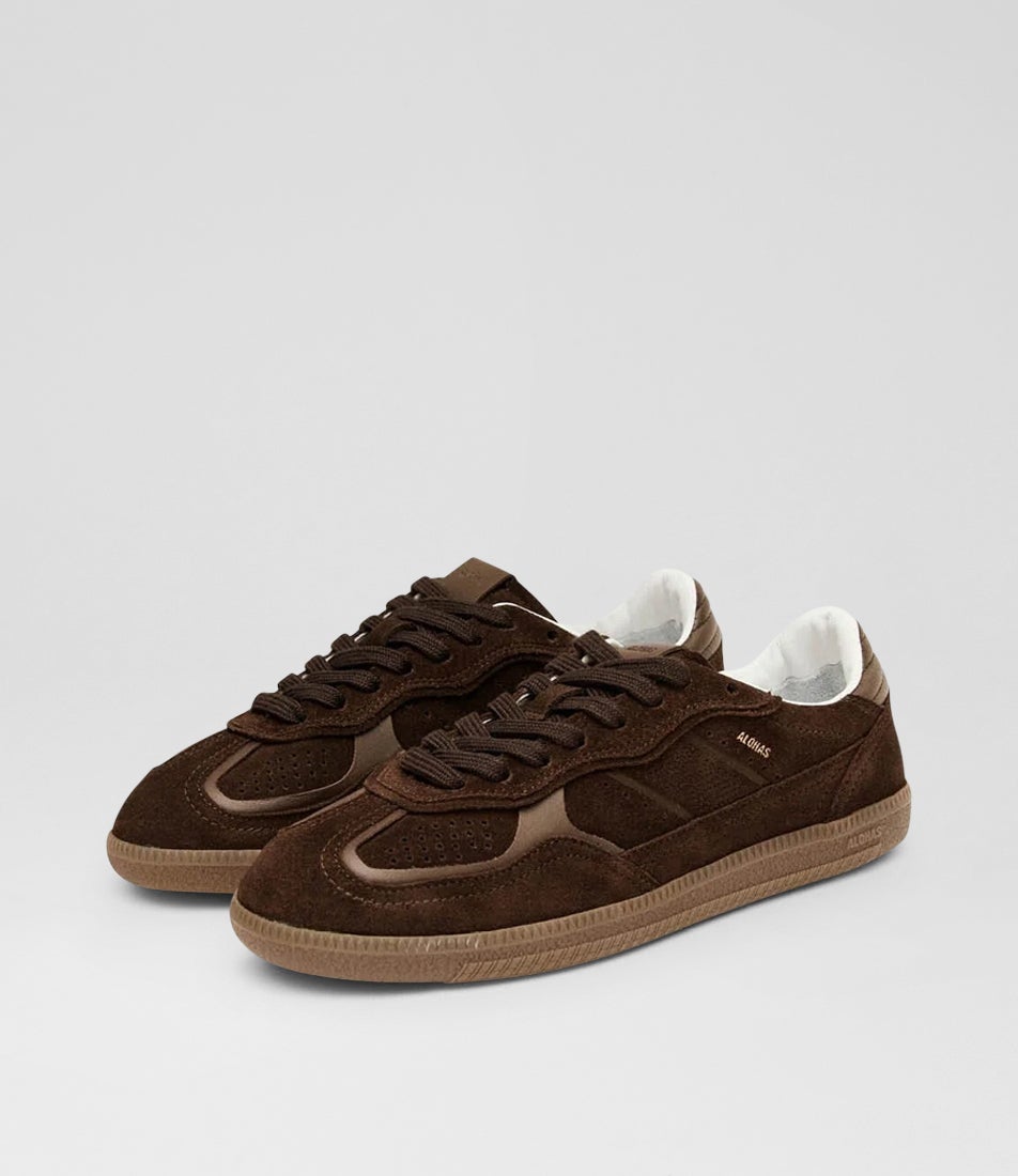 Tb 490 Rife Chocolate Brown Leather Sneakers