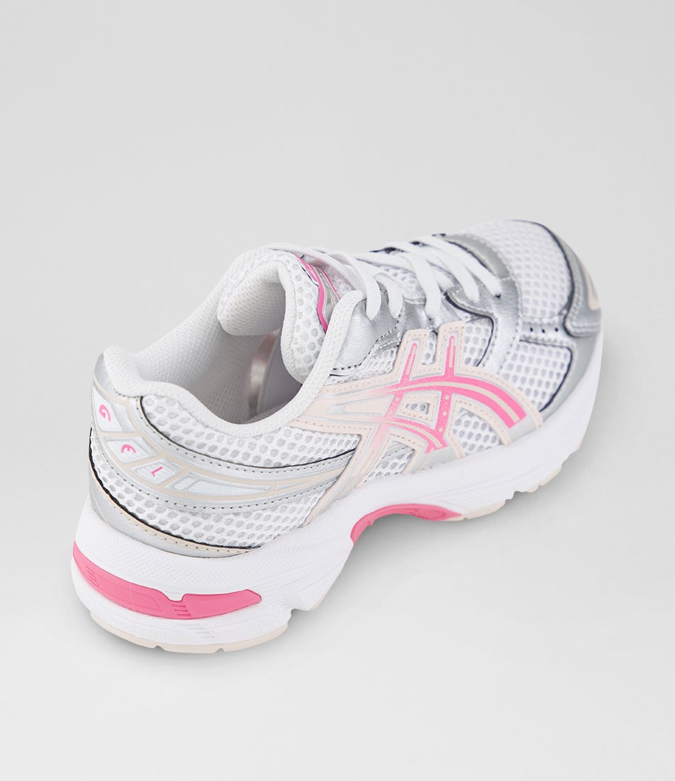 Gel 1130 Junior White Dragon Fruit Mesh Sneakers