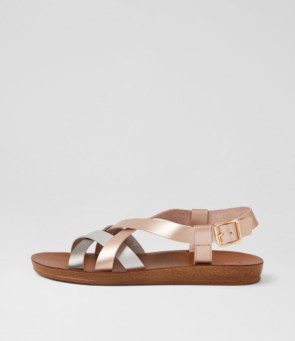 Krown Metallic Multi Sandals