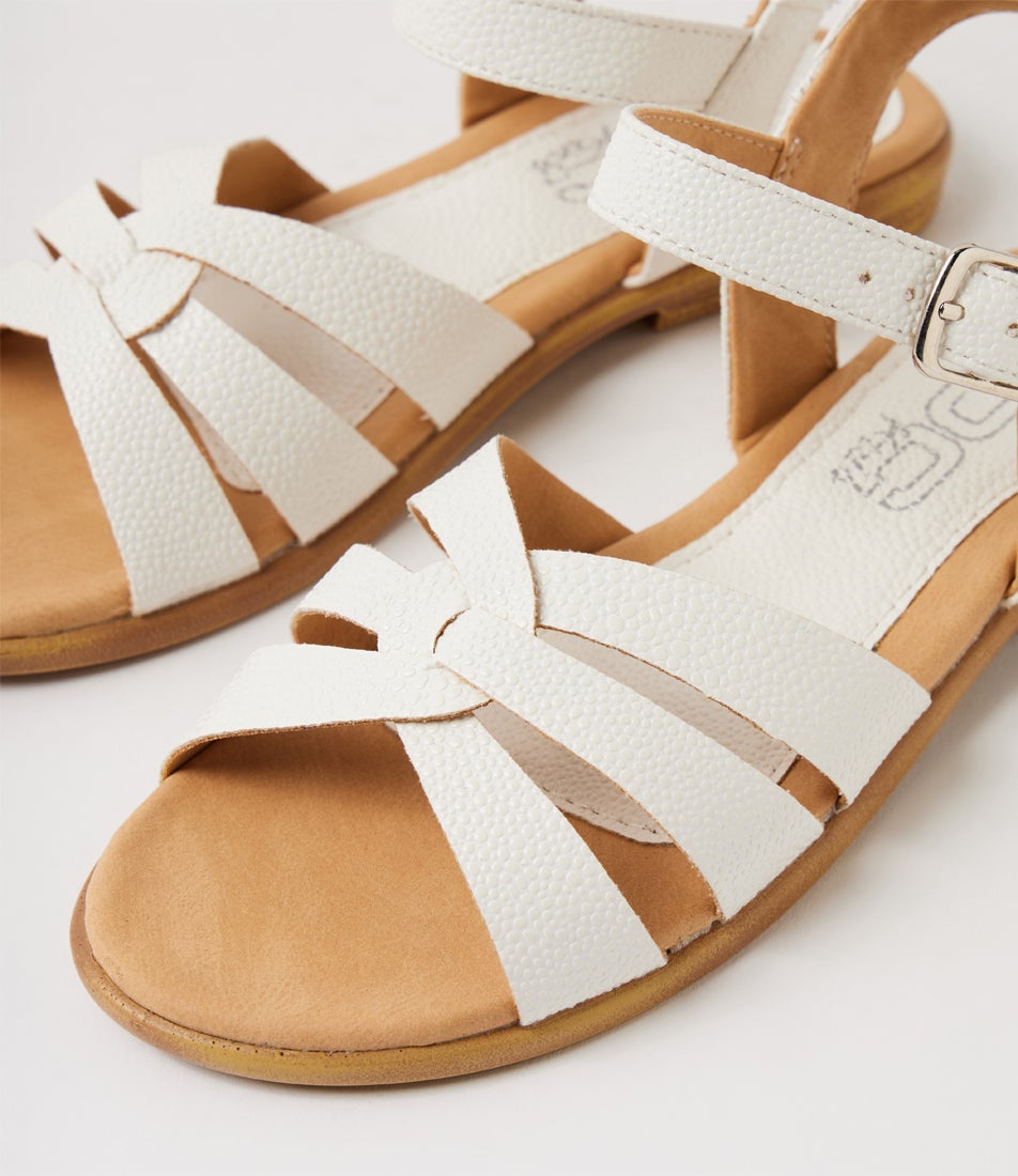 Piper Youth White Sandals