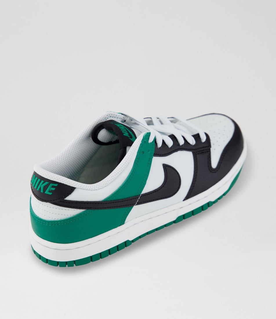Dunk Low Youth Off White Black Leather Sneakers