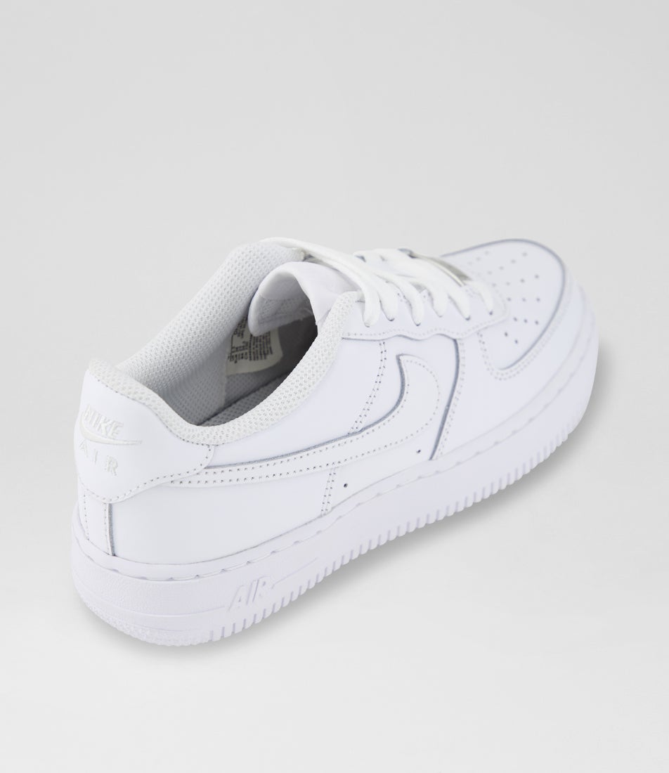 Air Force 1 Youth White Leather