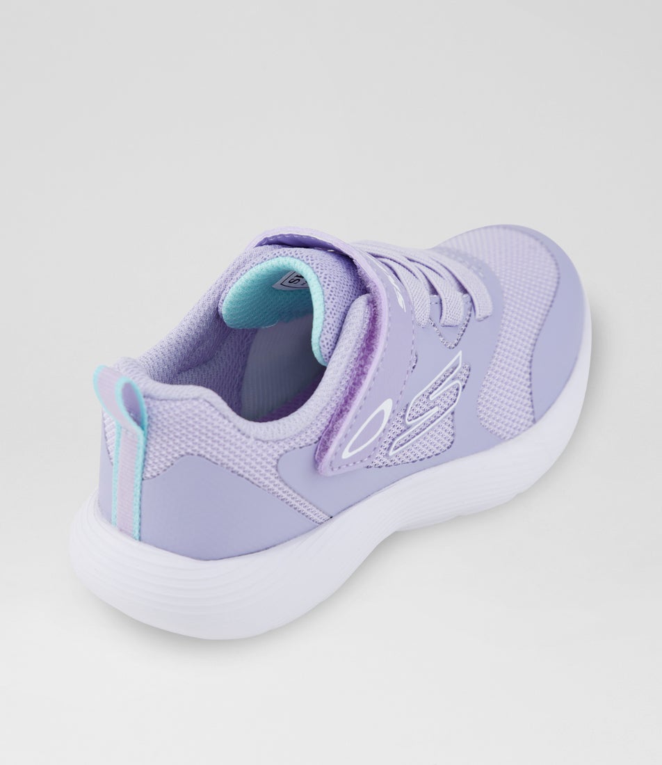 Dyna Lite Toddler Lavender Fabric Sneakers