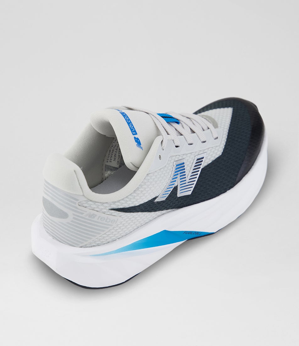 Fuelcell Rebel V5 Youth Grey Matter Black Altitude Mesh Sneakers