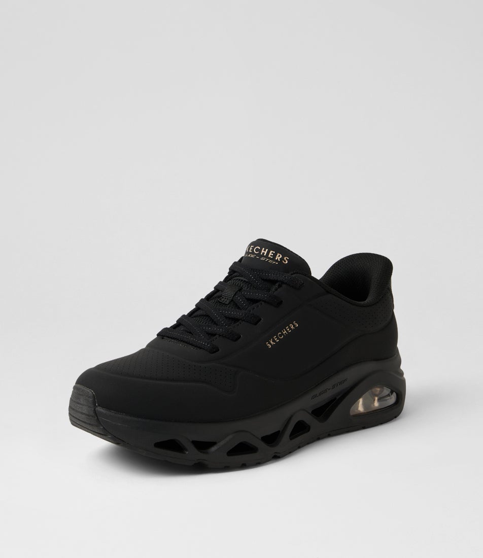 Uno Glide Step Glide On Air Slip Ins Black Sneakers Uno Glide Step Glide On Air Slip Ins Black Sneakers