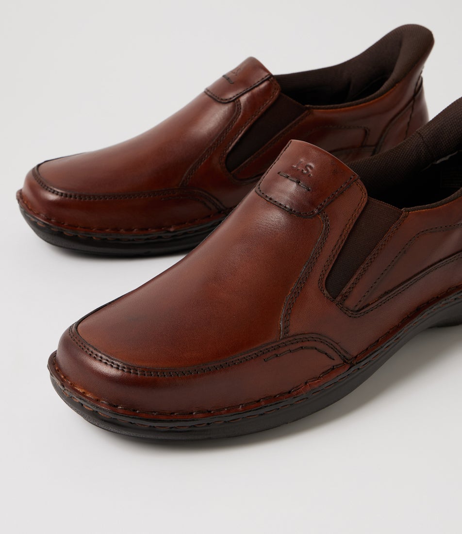 New Anvers 22 Cognac Leather Flat Shoes