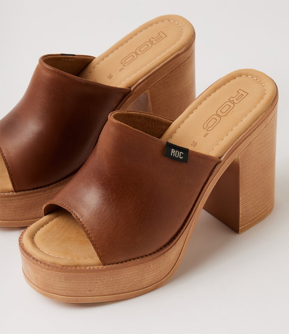 Flirt Tan Leather Sandals Flirt Tan Leather Sandals