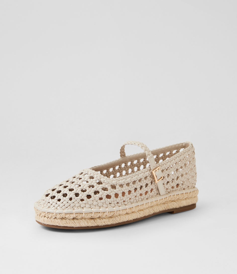Georgia Espadrille Bone Smooth Espadrilles Georgia Espadrille Bone Smooth Espadrilles