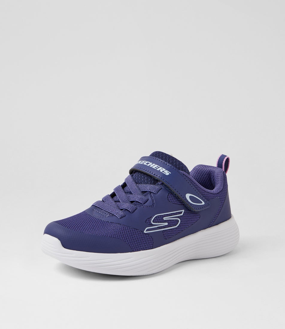 Go Run 400 V2 Fuel 200 Junior Navy Fabric Sneakers