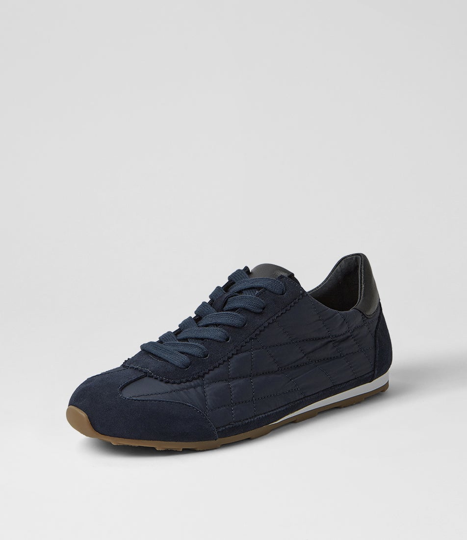 Matiner Navy Suede Sneakers