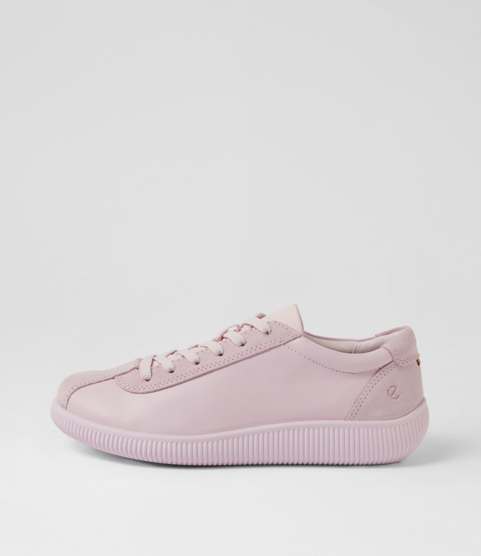 Soft Zero W Blossom Rose Leather Sneakers