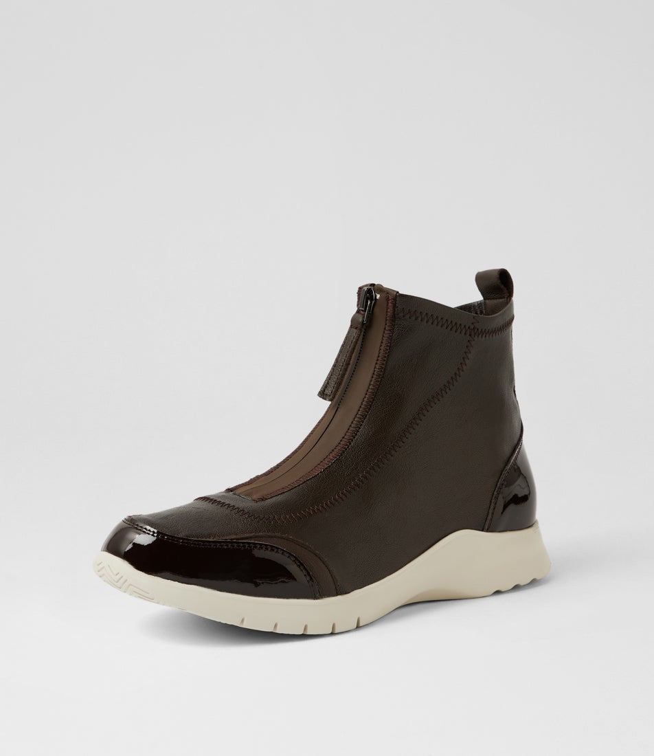 Prinka Xw Choc Mix Ankle Boots