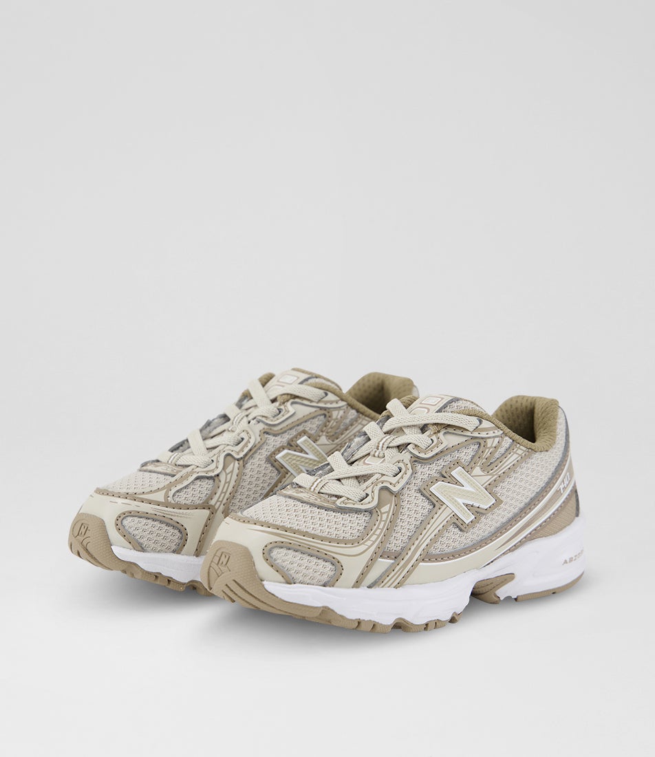 740 Toddler Timberwolf Driftwood Mesh Sneakers