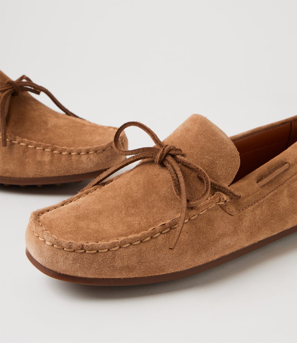 Larissa Loafer Dark Sand Suede Boat Shoes