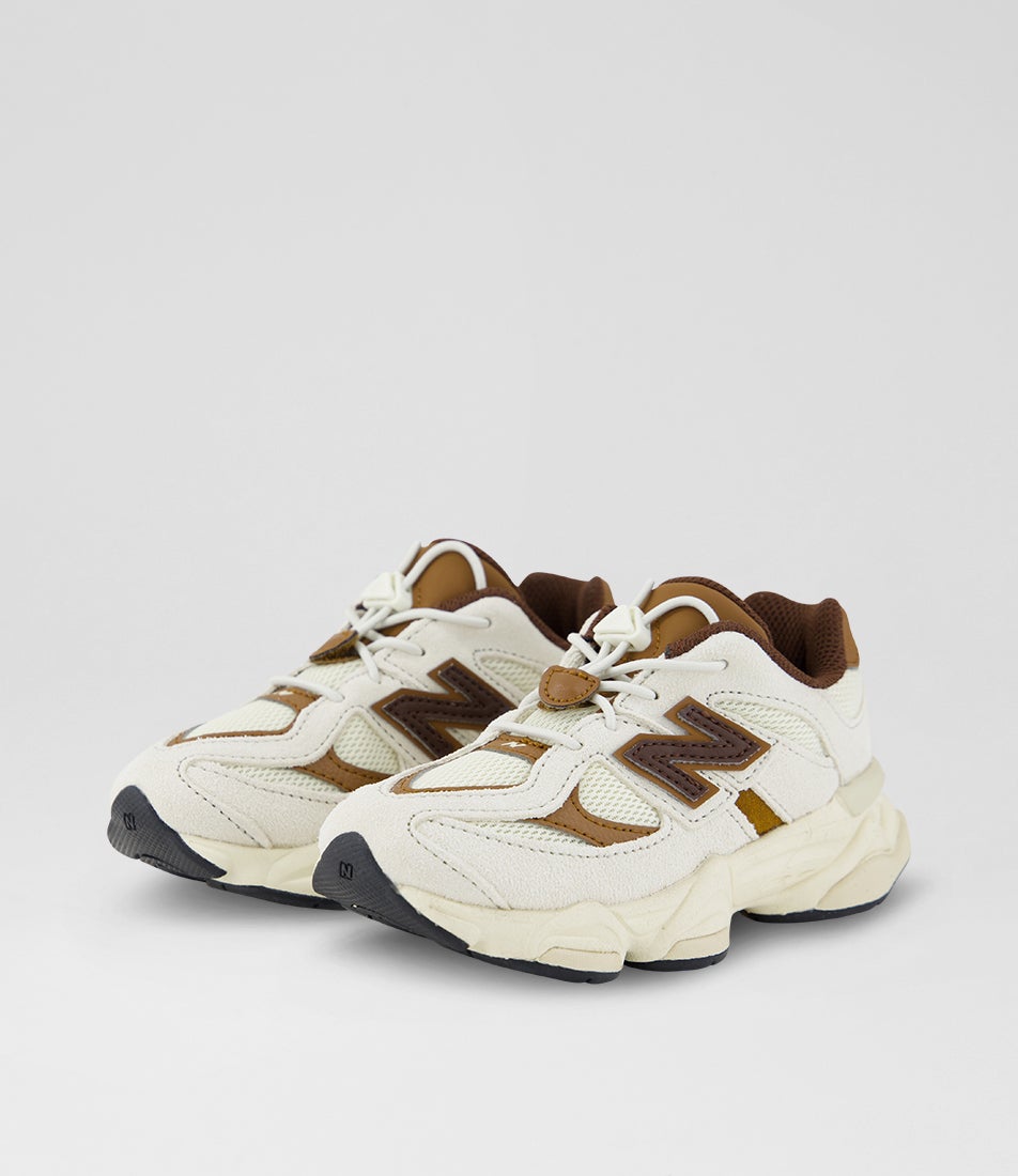 9060 Toddler Breakfast Tea Angora Suede Sneakers