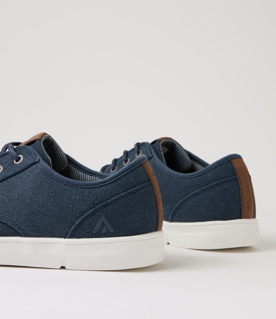 Albatross Mw Dark Navy Canvas Sneakers