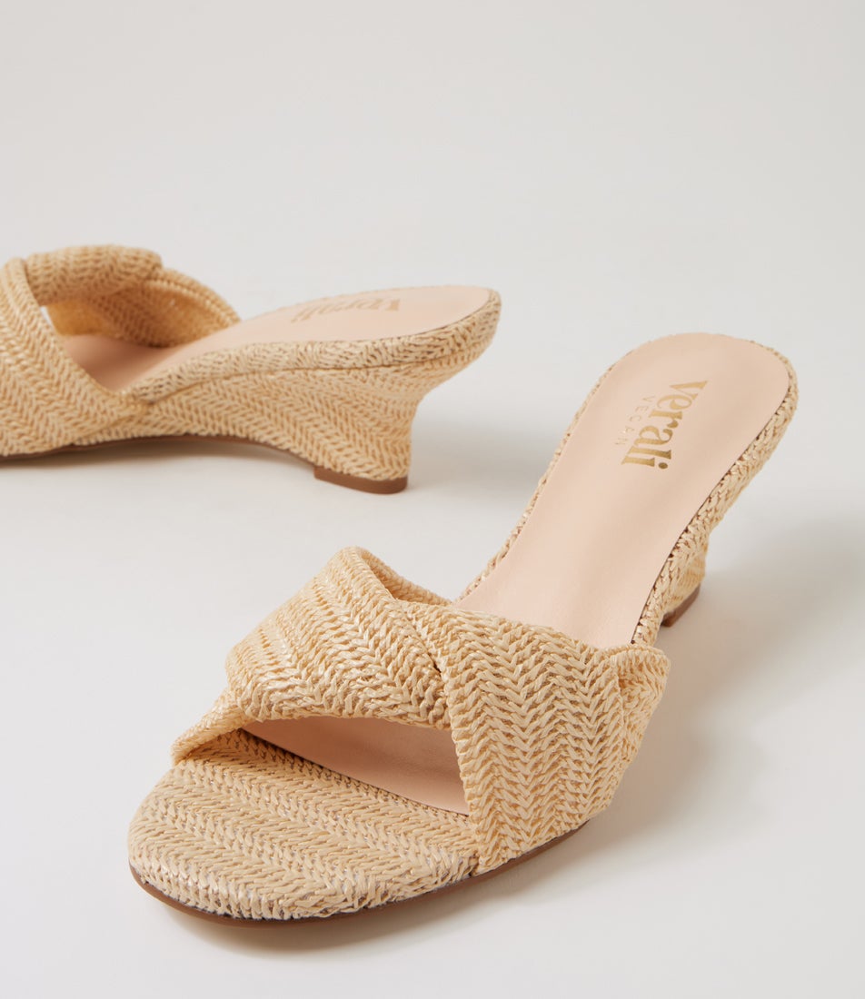 Gabriella Natural Raffia Sandals