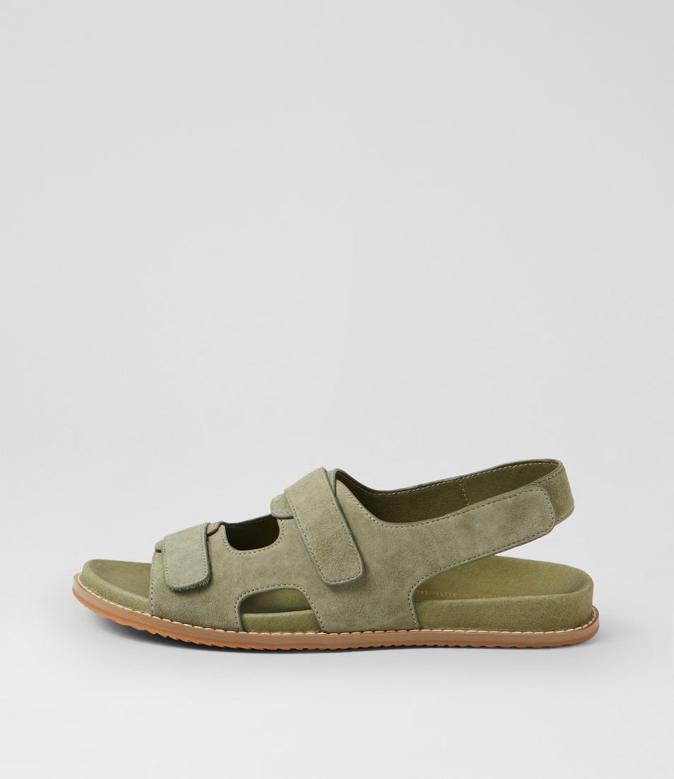 Notex Khaki Suede Sandals