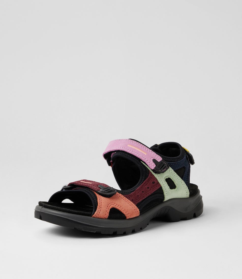 Offroad W Multicolor Suede Sandals