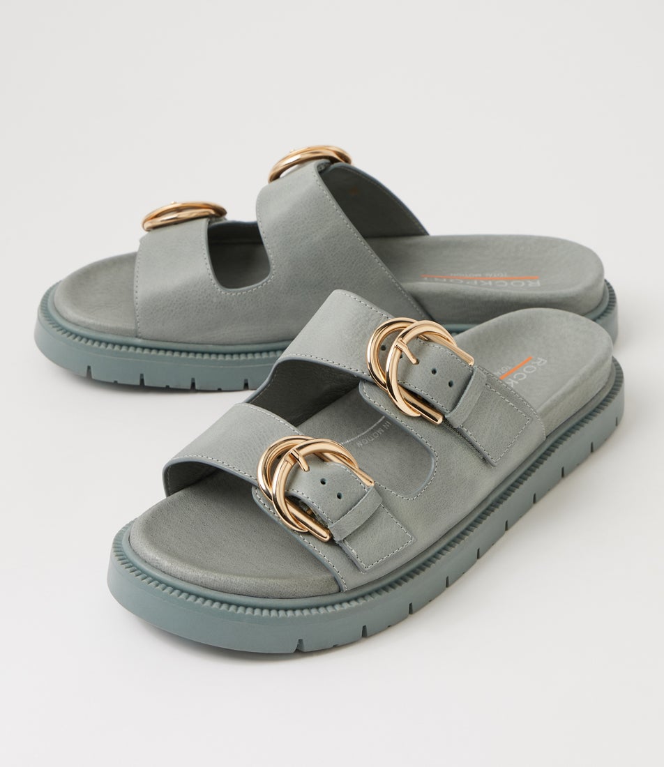 Harper Ocean Leather Sandals