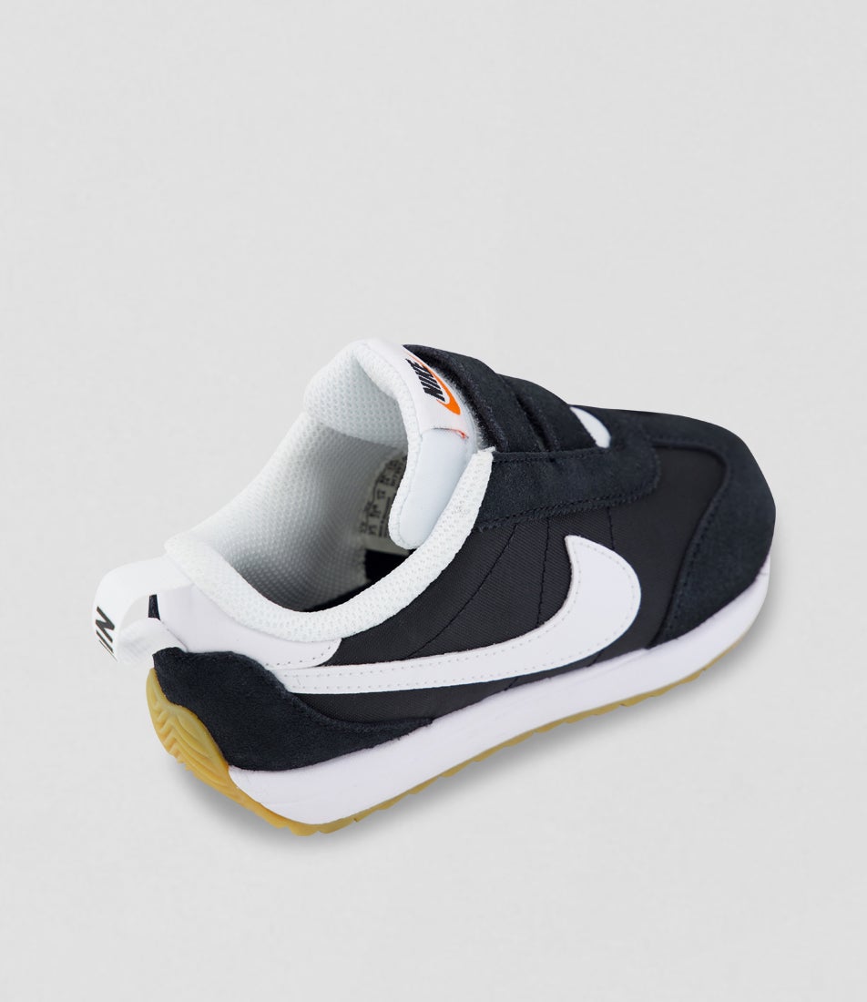 Pacific Toddler Black White Fabric Sneakers