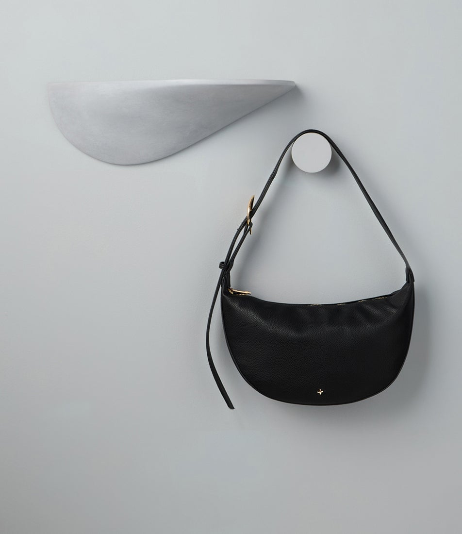 Damsel Black Shoulder Bag