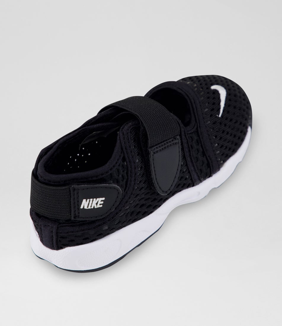 Rift Toddler Black White Fabric Sneakers