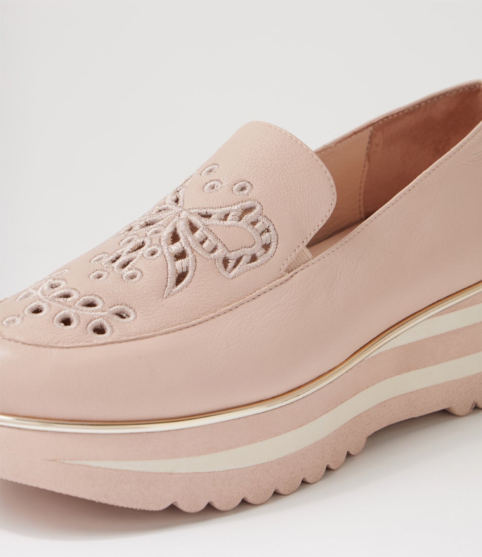 Enakai Rose Leather Loafers