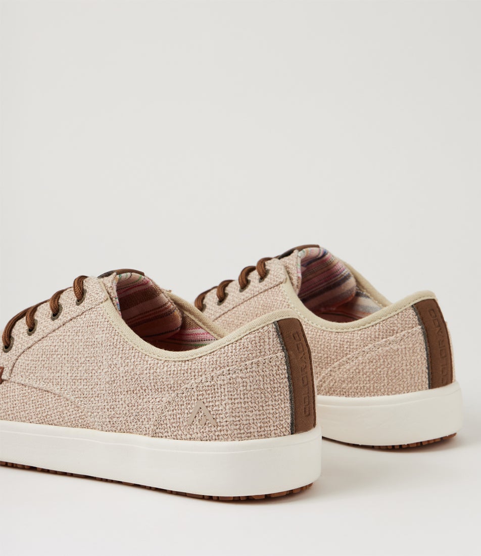 Nexus Natural Weave Canvas Sneakers