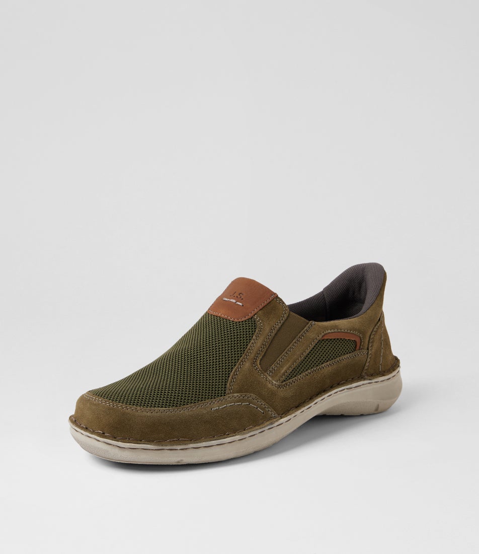 New Anvers 25 Bosco Kombi Suede Flat Shoes