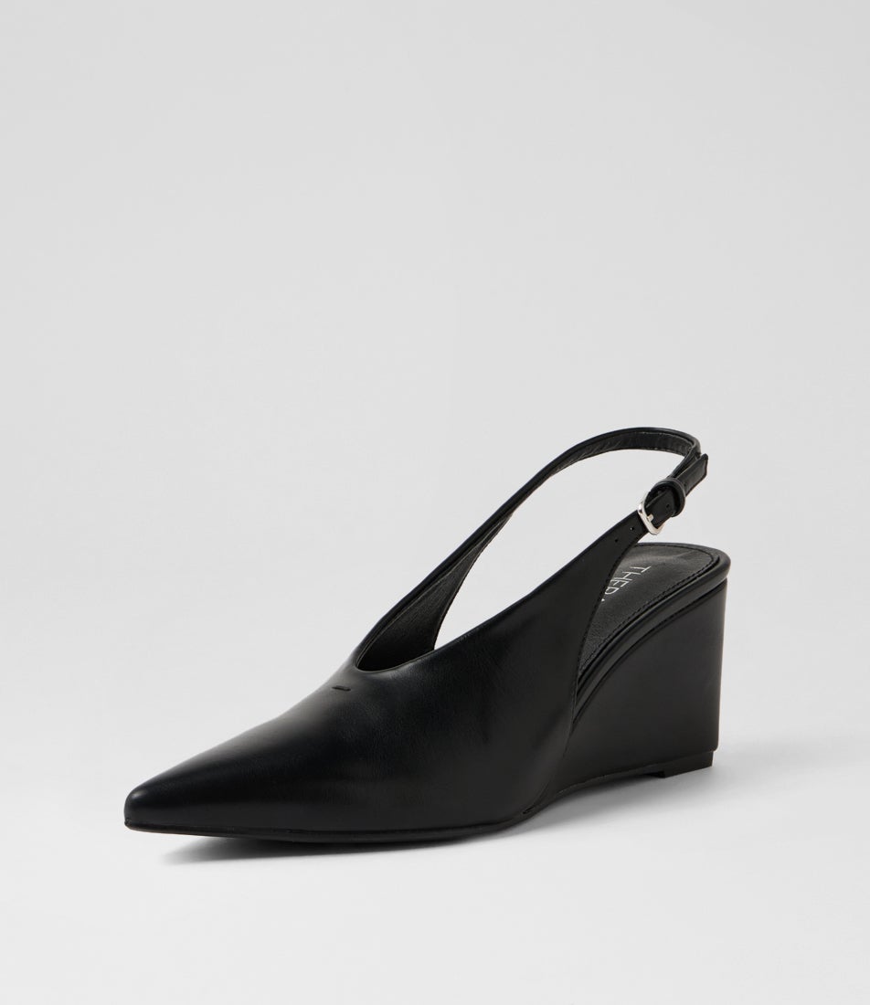 Santi Black Heels