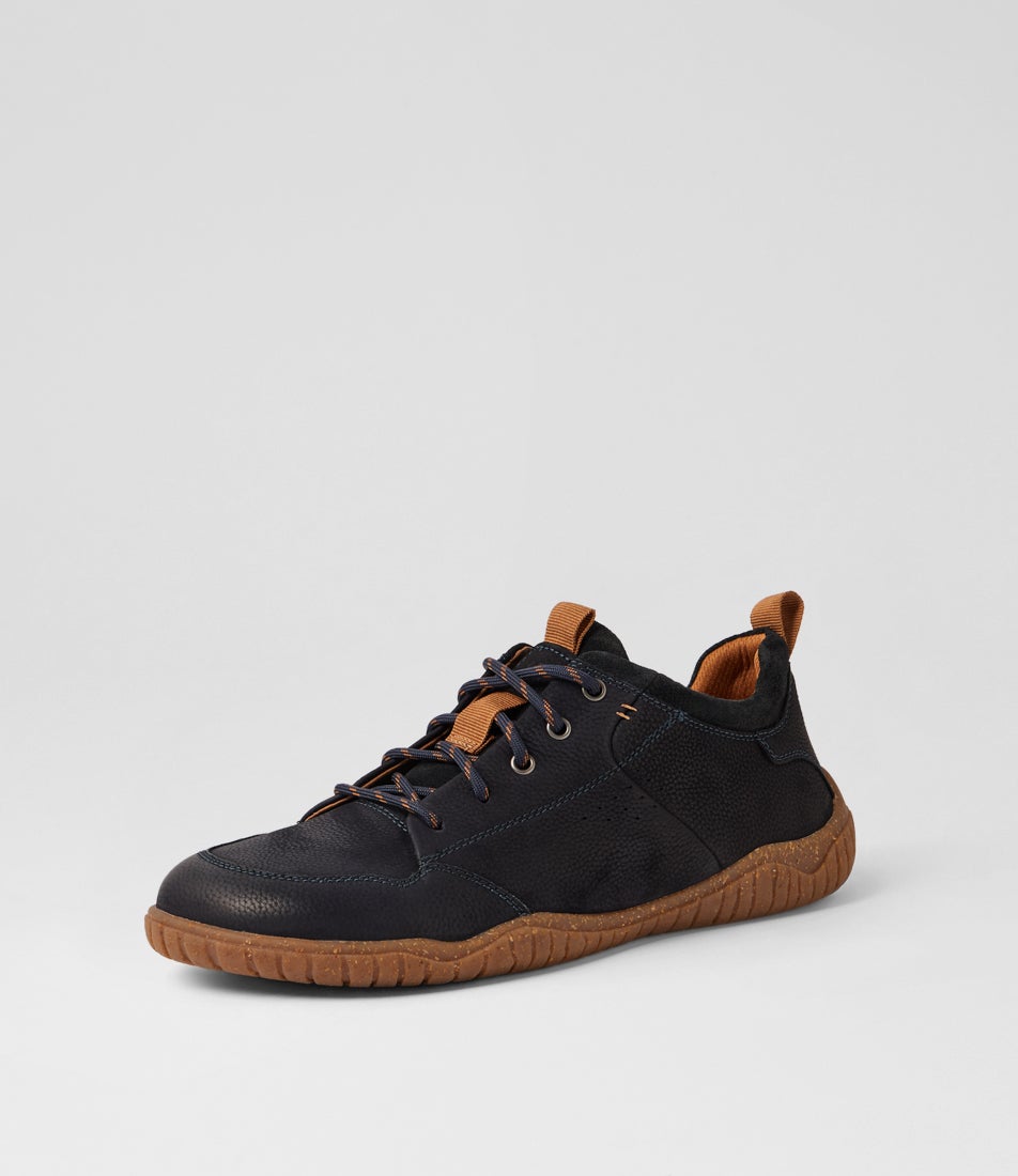 Wallace 02 Ocean Leather Lace Up Sneakers