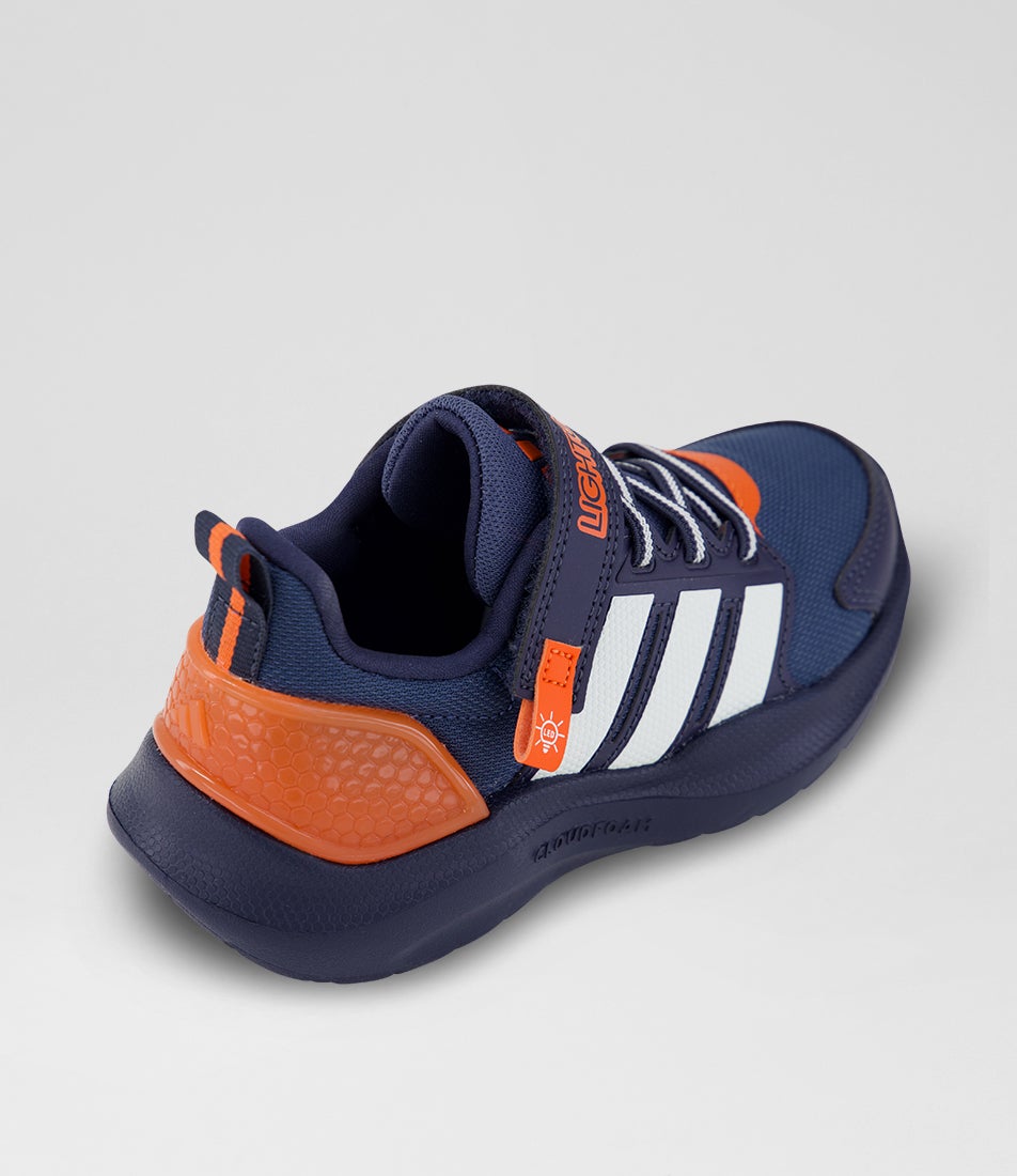 Lightorama Runner Junior Preloved Ink White Shadow Navy Mesh Sneakers