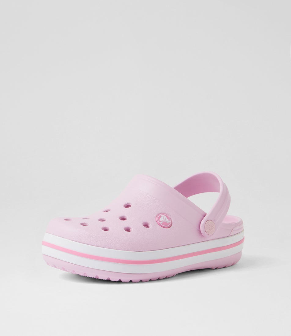 Crocband Junior Ballerina Pink Croslite Sandals