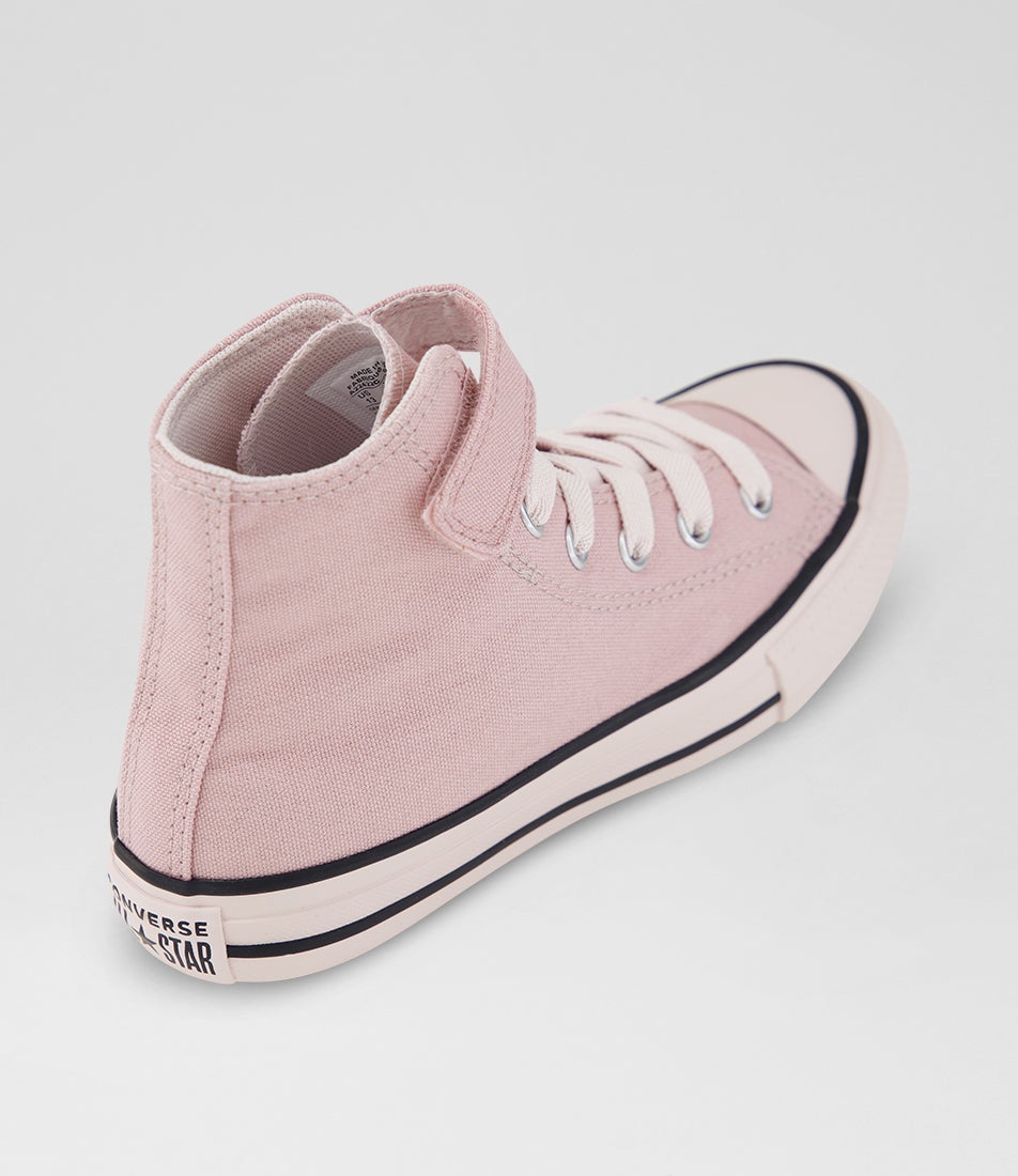 Ctas Hi Junior Petal Pit Shy Flamingo Canvas Sneakers