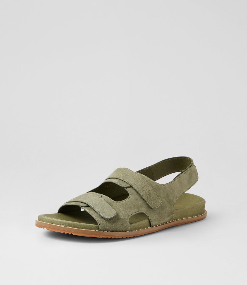 Notex Khaki Suede Sandals