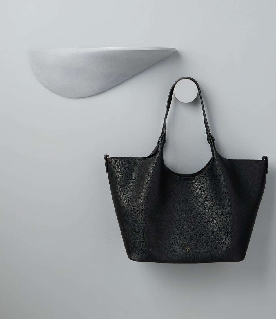 Mercy Black Tote Bag